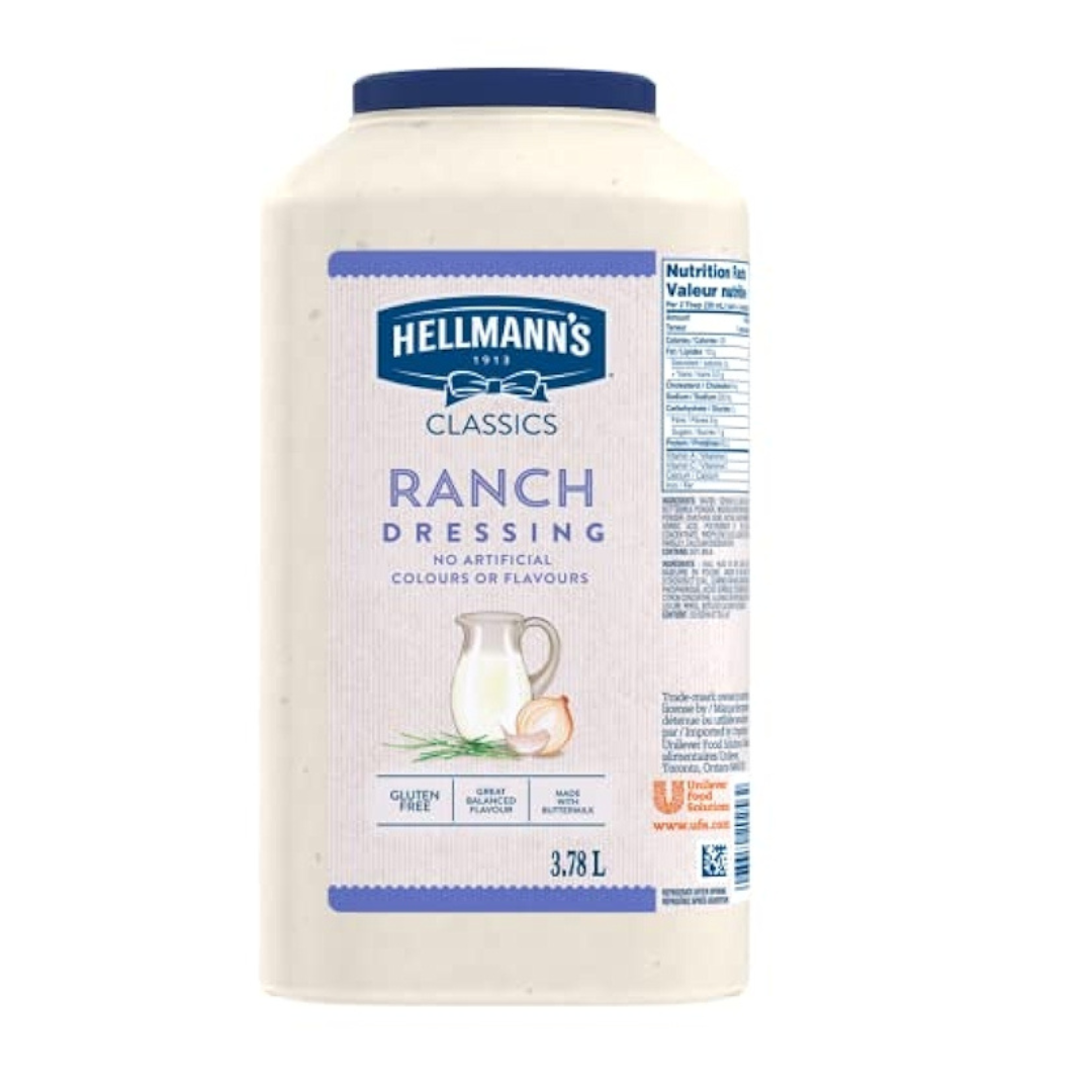 Hellmann's - Creamy Ranch Dressing 3.78 L