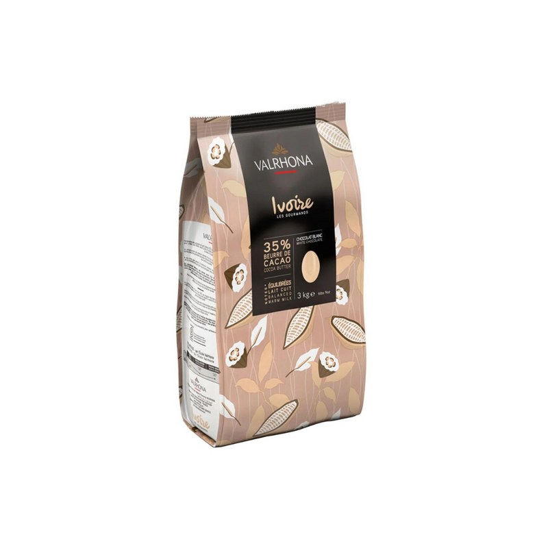 Valrhona Ivoire 35% White Chocolate  - Pickup Only OR Shipping At Your Own Risk.