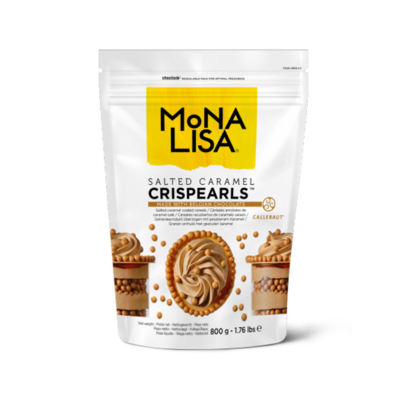 Mona Lisa Salted Caramel Crispearls 800 g  BBD **June 10 2025**   Pickup Only OR Shipping At Your Own Risk.