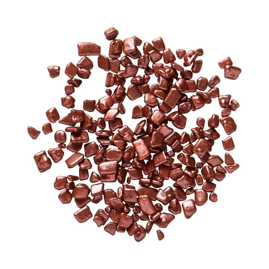 Mona Lisa - Scarlet Metallic Flakes - Dark Chocolate - 600 g - Papagino Foods Inc.