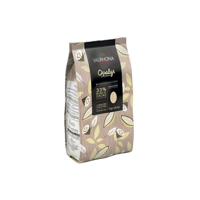 Valrhona Opalys White Feves 33% - Pickup Only OR Shipping At Your Own Risk.