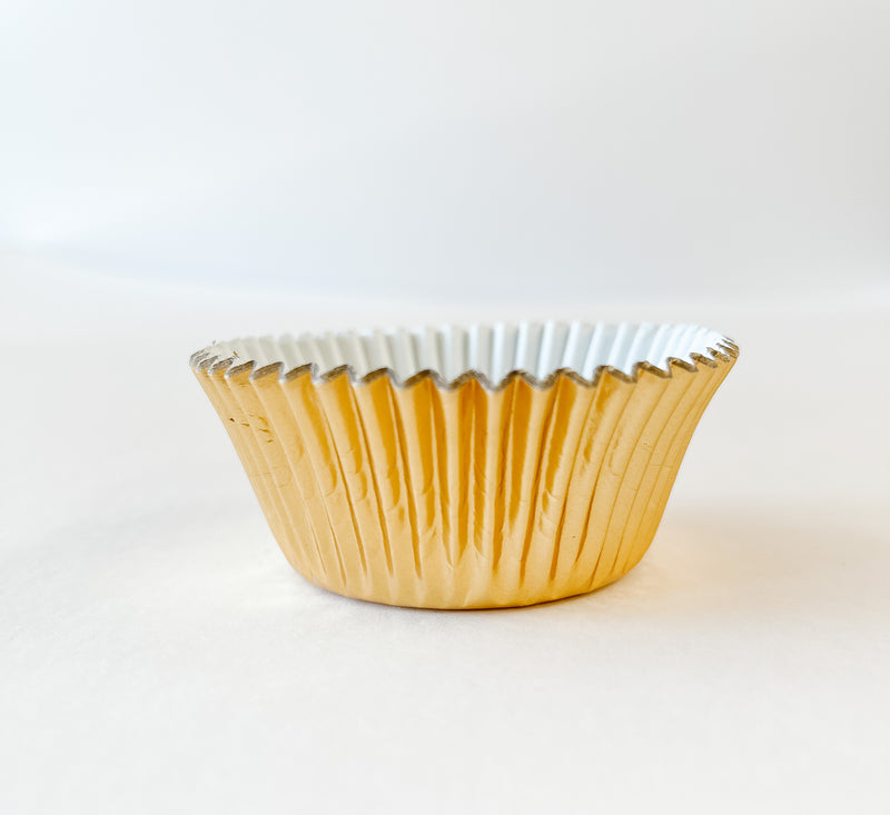 Regular Gold Foil Cupcake Liners