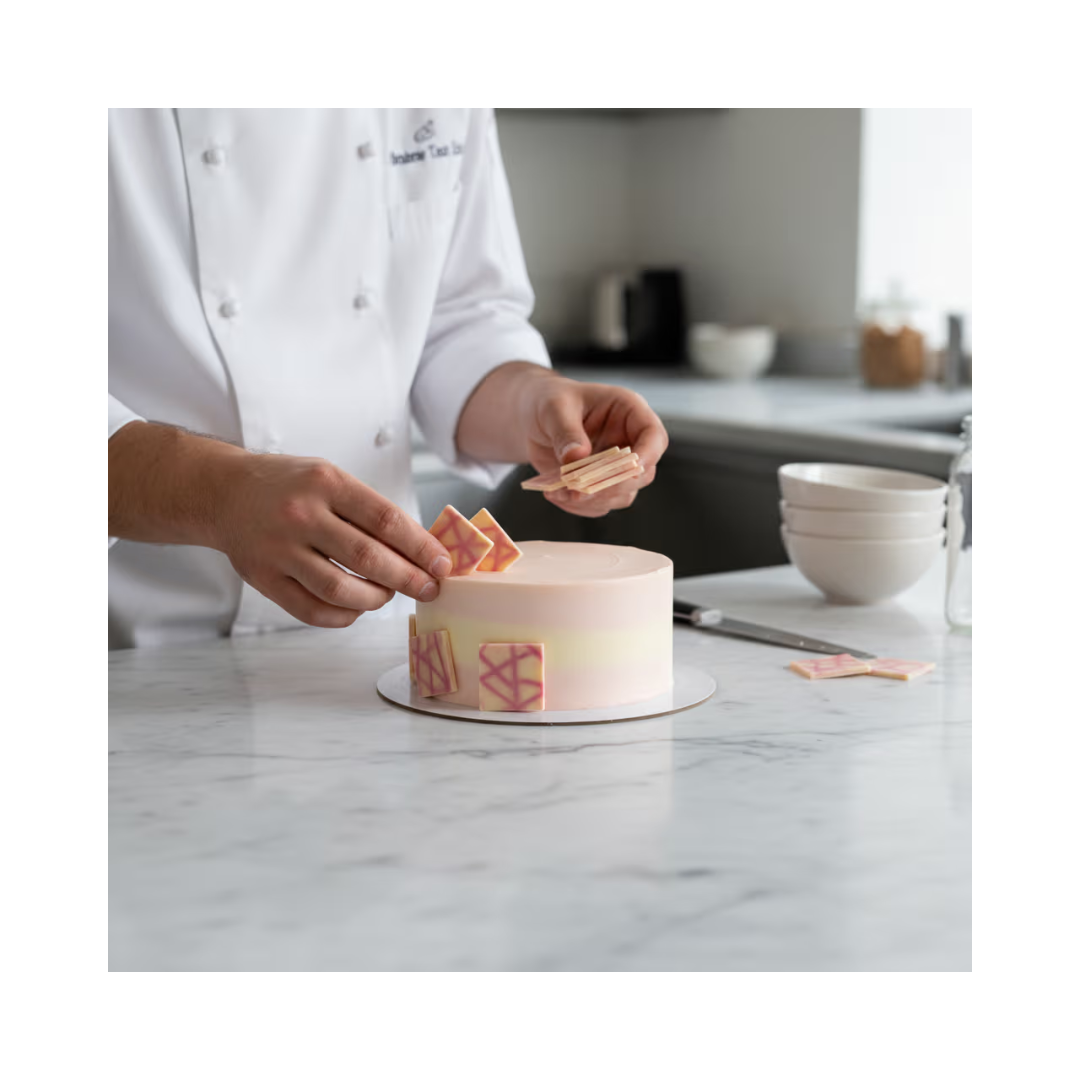 Barlo Pink Patterned Square 1.2 Kg (350 pcs)