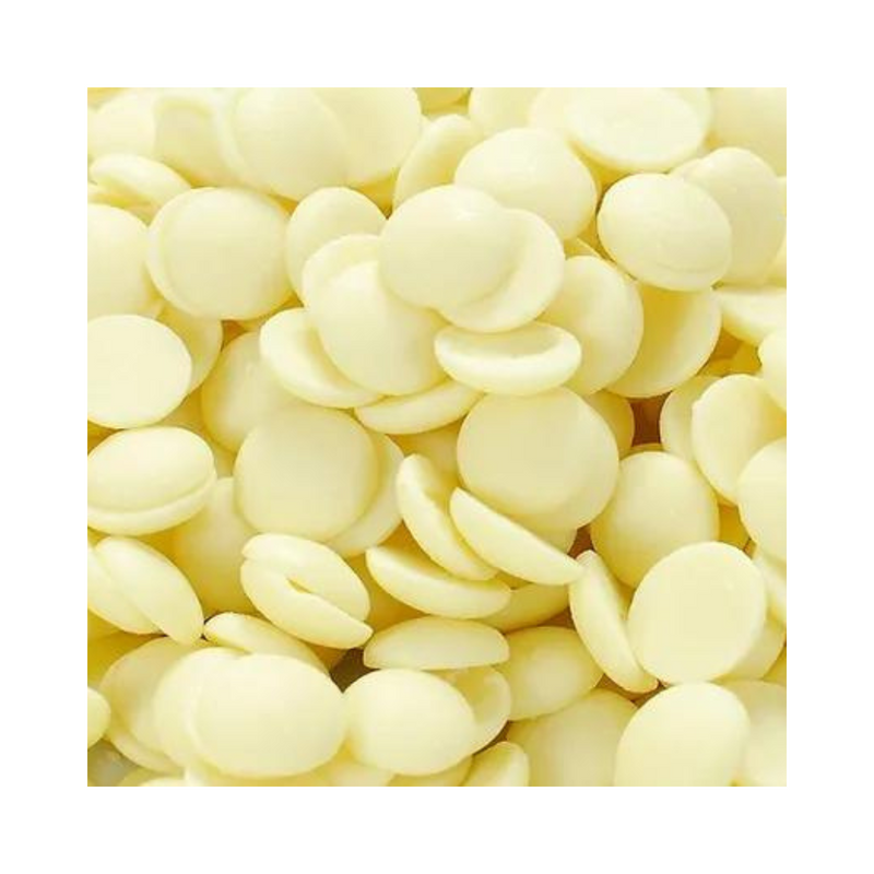 Premo White Chocolate Callets 35% Cocao Butter 1 Kg