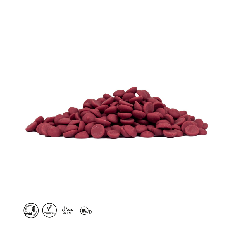 Callebaut Ruby Couverture 500 grams (repacked)