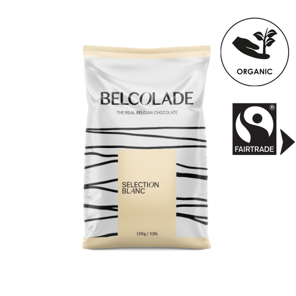 Belcolade 30% White Chocolate Drops 15 KG **Pickup Only OR Shipping At Your Own Risk** - Papagino Foods Inc.