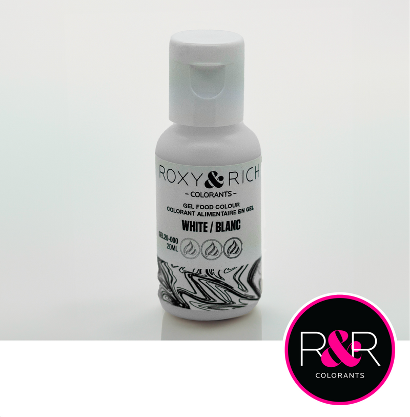 Roxy & Rich Coloring Gel - White (20ml) GEL20-000