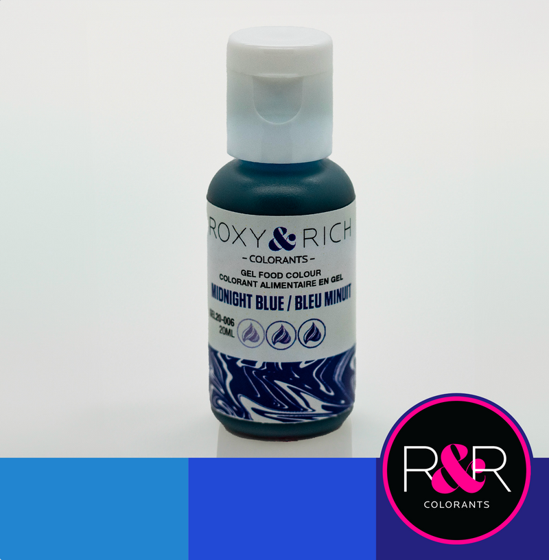 Roxy & Rich Coloring Gel - Midnight Blue (20ml) GEL20-006