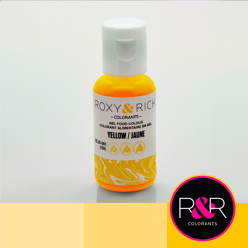 Roxy & Rich Coloring Gel - Yellow (20ml) GEL20-001