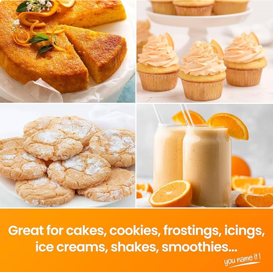 LorAnn Oils Orange (Natural), Bakery Emulsion   - 16 OZ   #0760-1000 - Papagino Foods Inc.