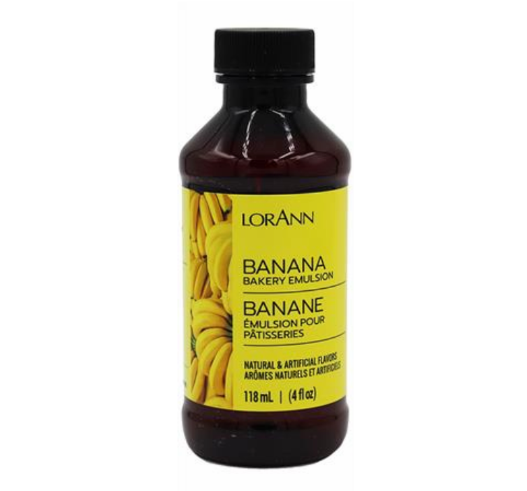 LorAnn Oils Banana, Bakery Emulsion - 4 OZ