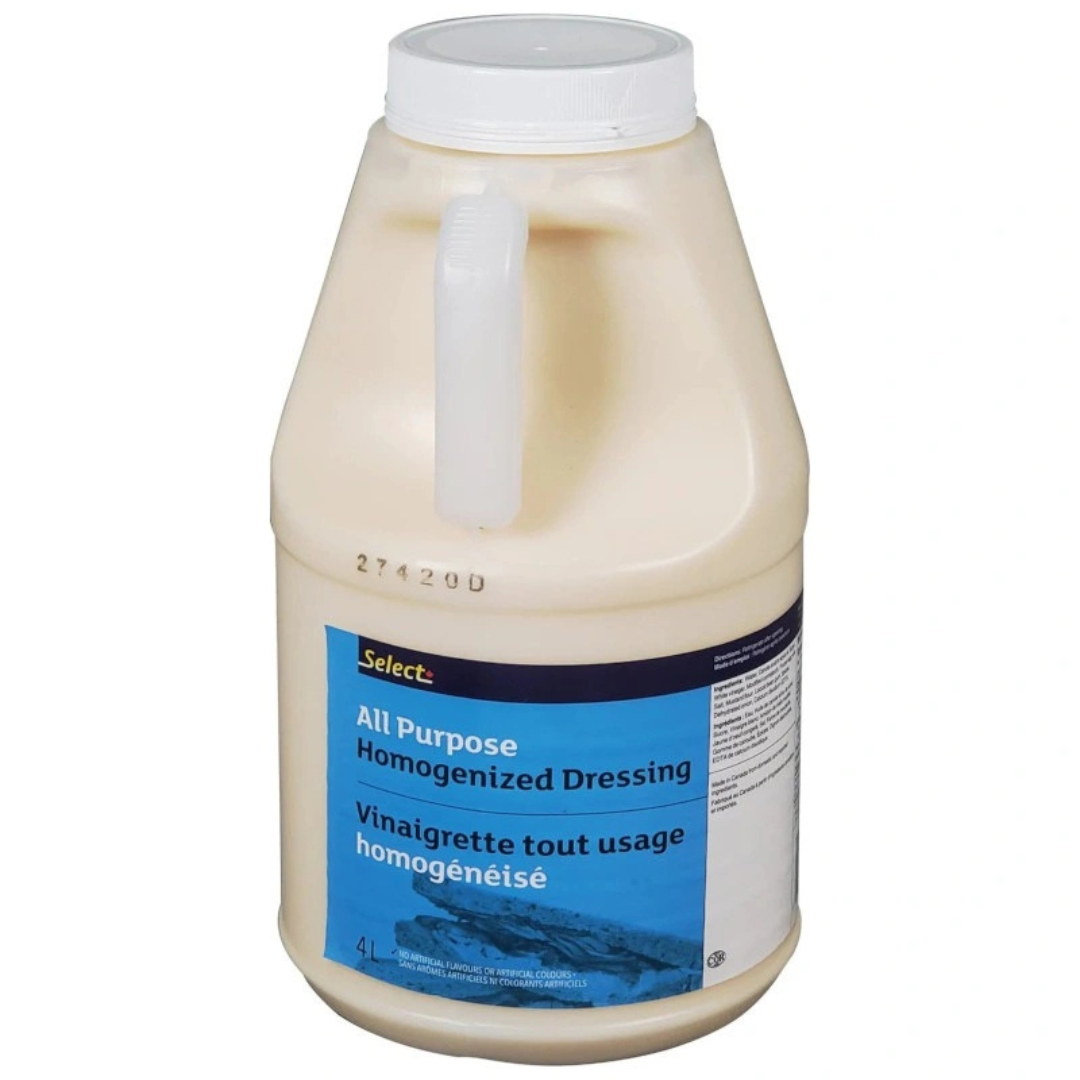 Select - All Purpose Homogenized Dressing 4 L