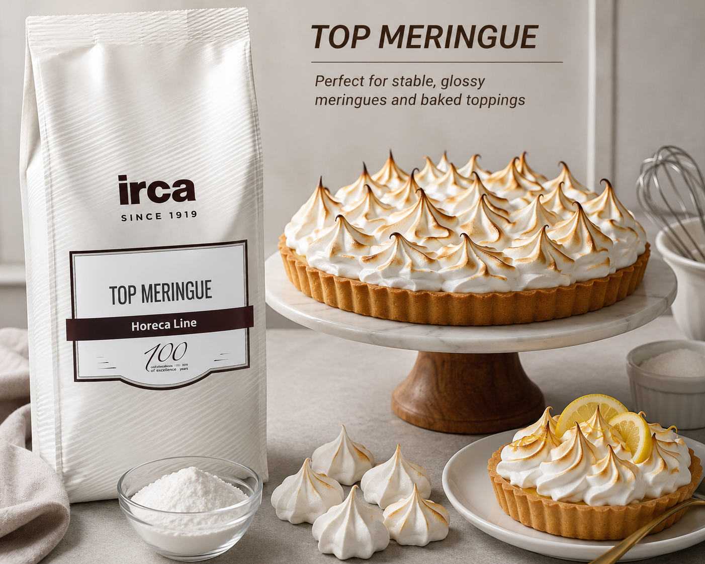 IRCA Top Meringue – Professional Meringue Mix | Horeca Line 1 Kg