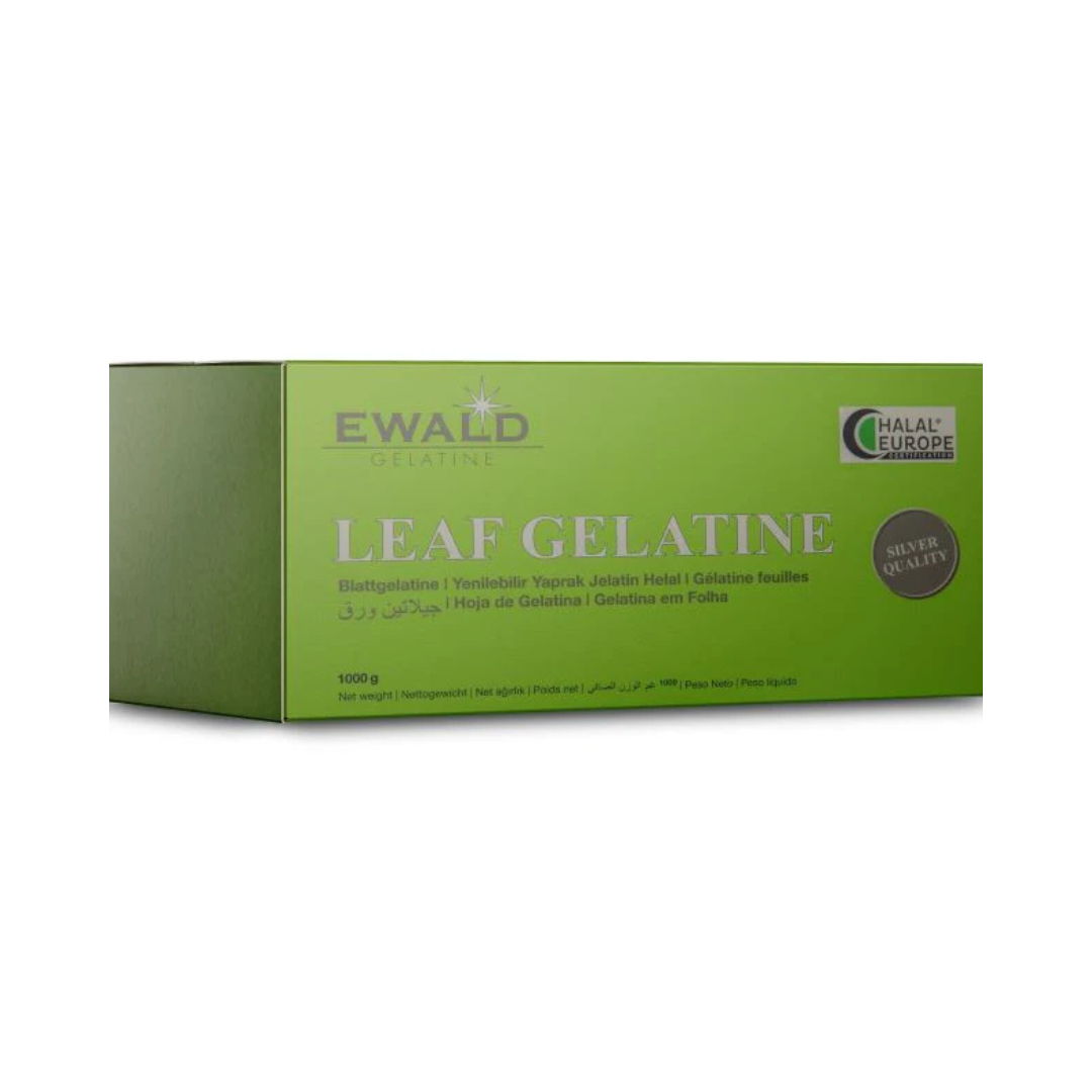 Gelatine Leaf Silver Halal