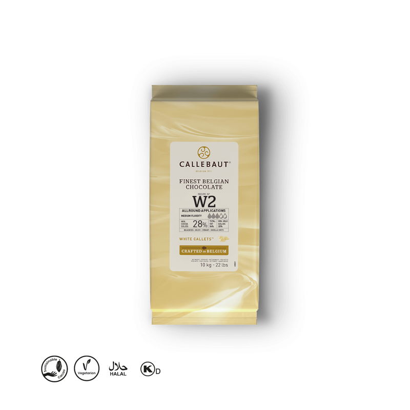 Callebaut Belgian White Chocolate W2 10 kg  **Pickup Only OR Shipping At Your Own Risk**