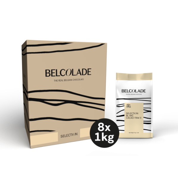 Belcolade 30% White Chocolate Drops 1 KG **Pickup Only OR Shipping At Your Own Risk** - Papagino Foods Inc.