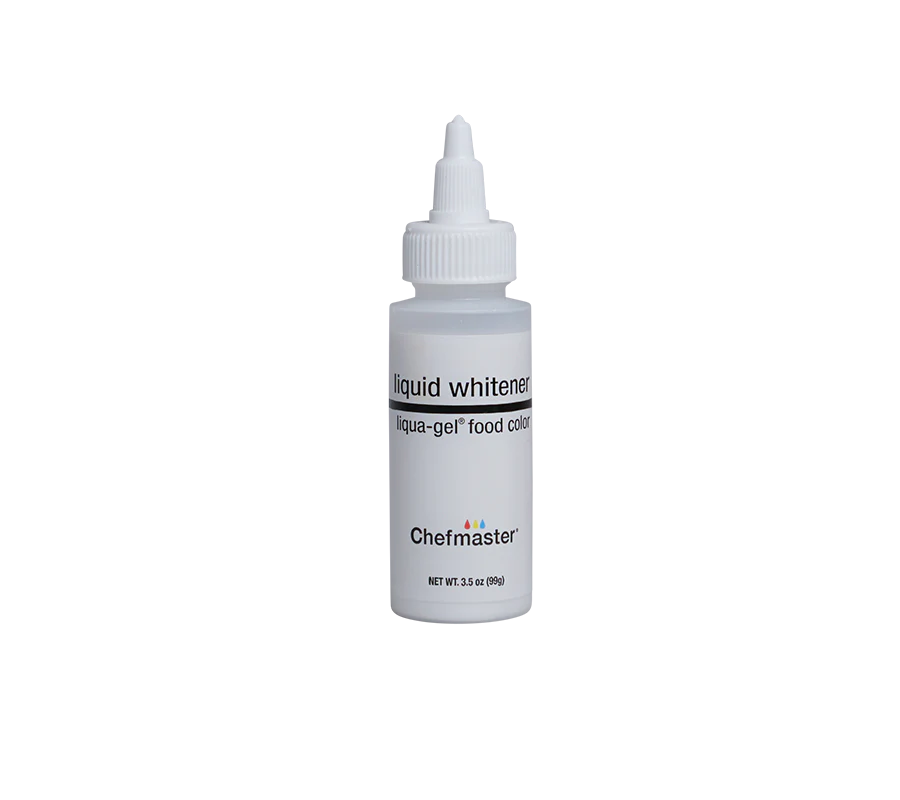 Chefmaster Liqua-Gel Whitener (# 5907) 3.5 OZ