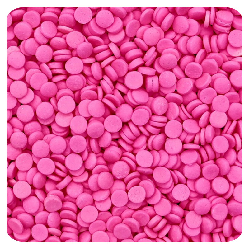 Pink Confetti Cut Dough 100g (3.5 oz) Sprinkles d'Art