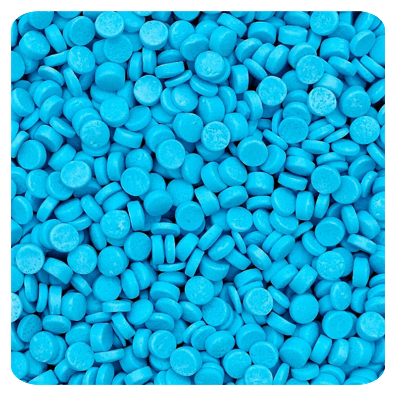 Blue Confetti Cut Dough 100g (3.5 oz) Sprinkles d'Art