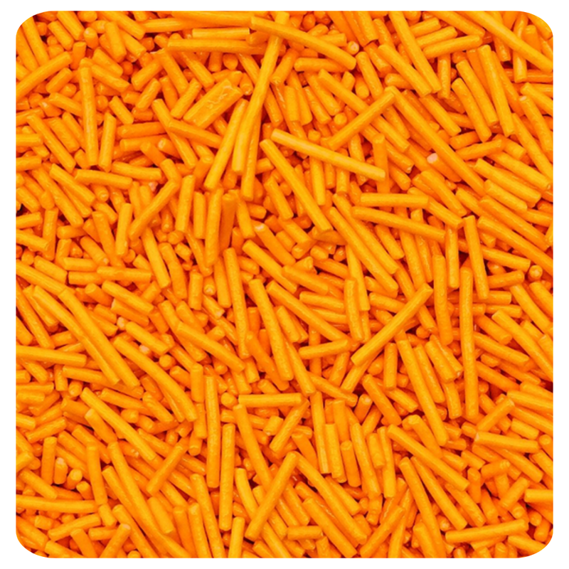 Orange Sprinkles 100g (3.5 oz) Sprinkles d'Art