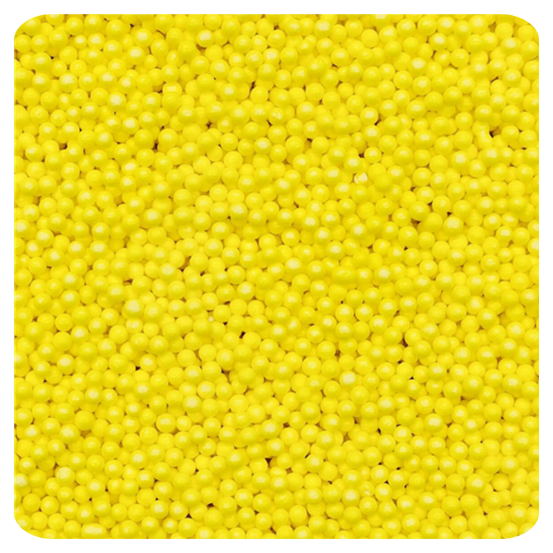 Yellow Non Pareil 100g (3.5 oz) Sprinkles d'Art