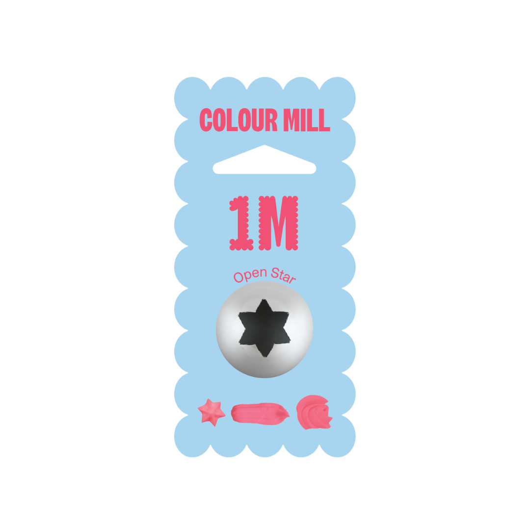 Colour Mill - 1M Medium Open Star - Papagino Foods Inc.