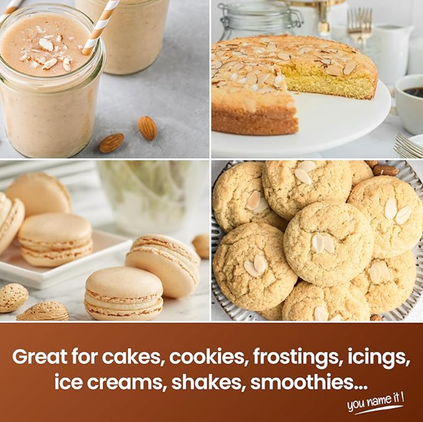 LorAnn Oils Almond, Bakery Emulsion   - 16 OZ #0748-1000 - Papagino Foods Inc.