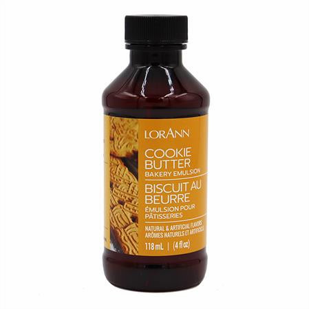 LorAnn Oils Cookie Butter, Bakery Emulsion - 4 OZ  #0776-0806 - Papagino Foods Inc.