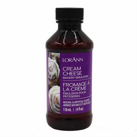 LorAnn Oils Cream Cheese, Bakery Emulsion   - 4 OZ  #0745-0806B - Papagino Foods Inc.