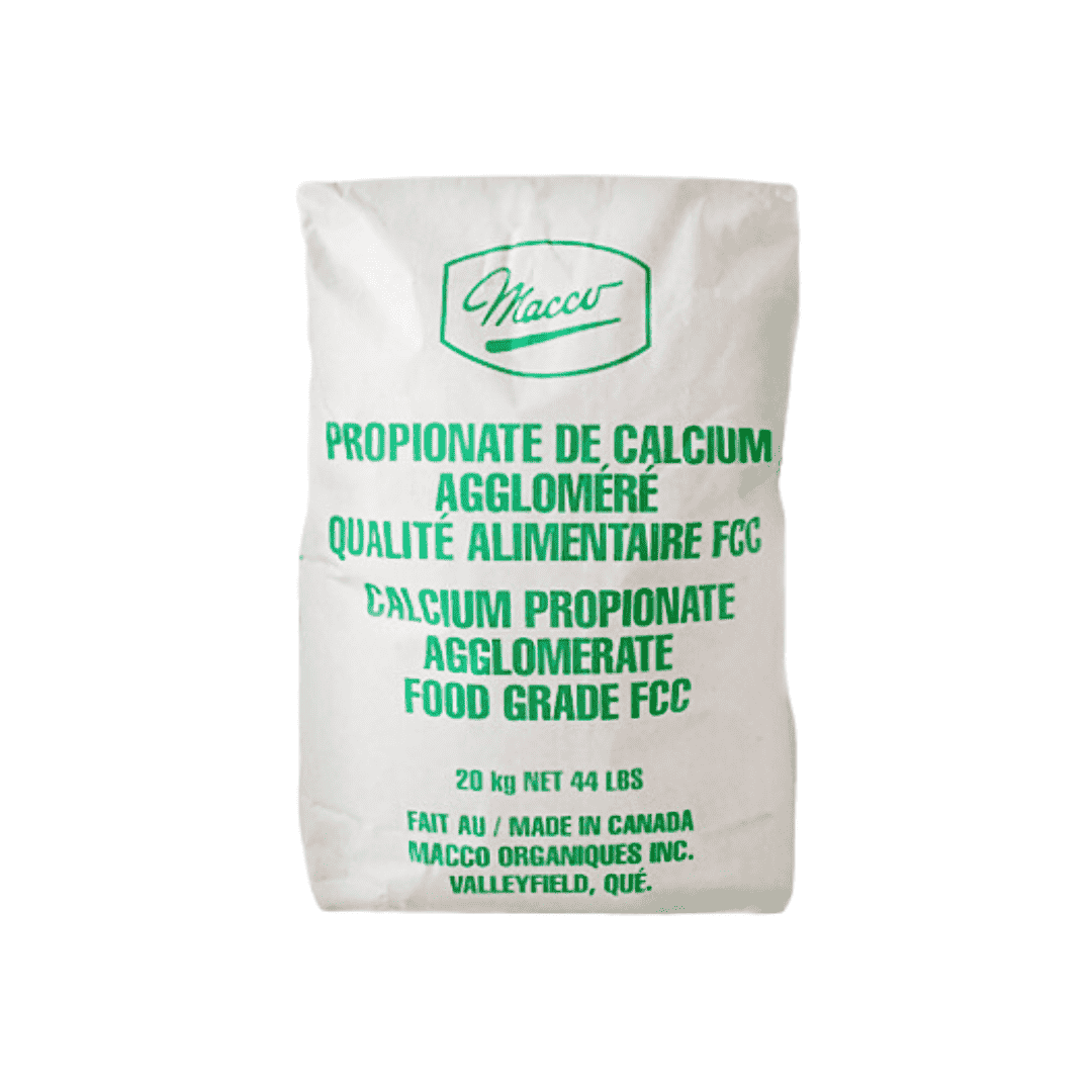 Calcium Propionate 20 Kg (Pickup Only) - Papagino Foods Inc. 