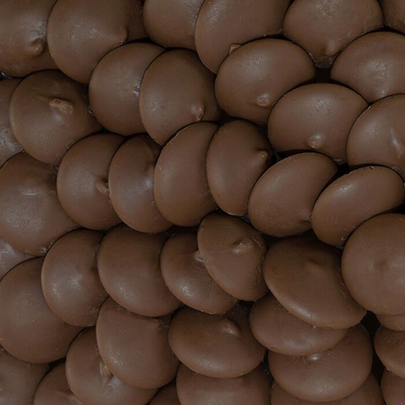 Milk Melting Wafers, Merckens 50 lb  - Pickup Only OR Shipping At Your Own Risk. - Papagino Foods Inc.