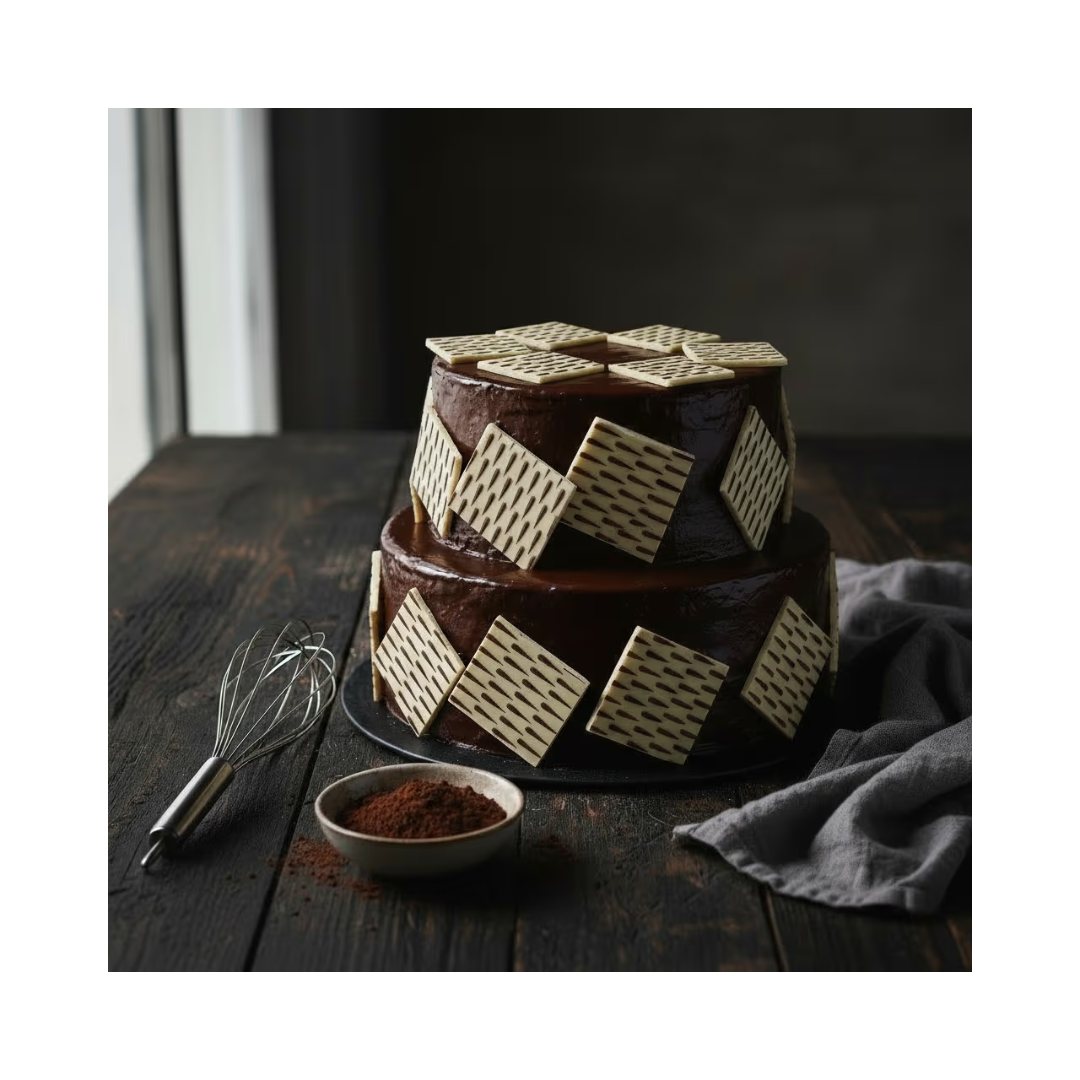 Barlo Tear Square candies from Papagino Foods Inc., 1.2 kg box containing 350 pieces of square-shaped treats.