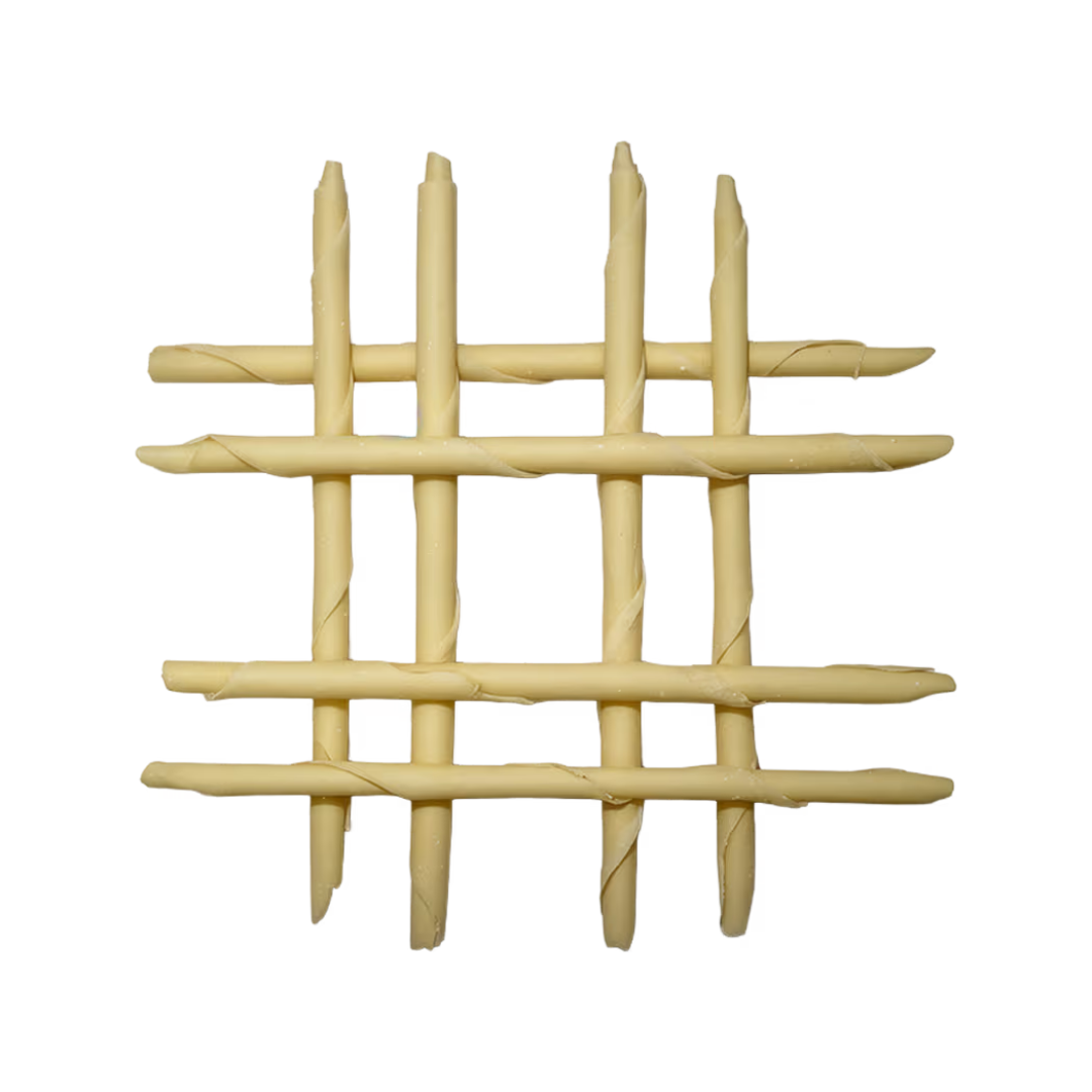 Barlo White Pen from Papagino Foods Inc., 600 grams, 7.87 inches tall, pack of 82 white pens on a white background.