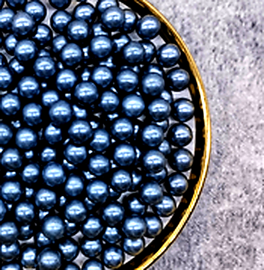 Black sugar pearl 500g Sprinkles d'Art - Papagino Foods Inc. 
