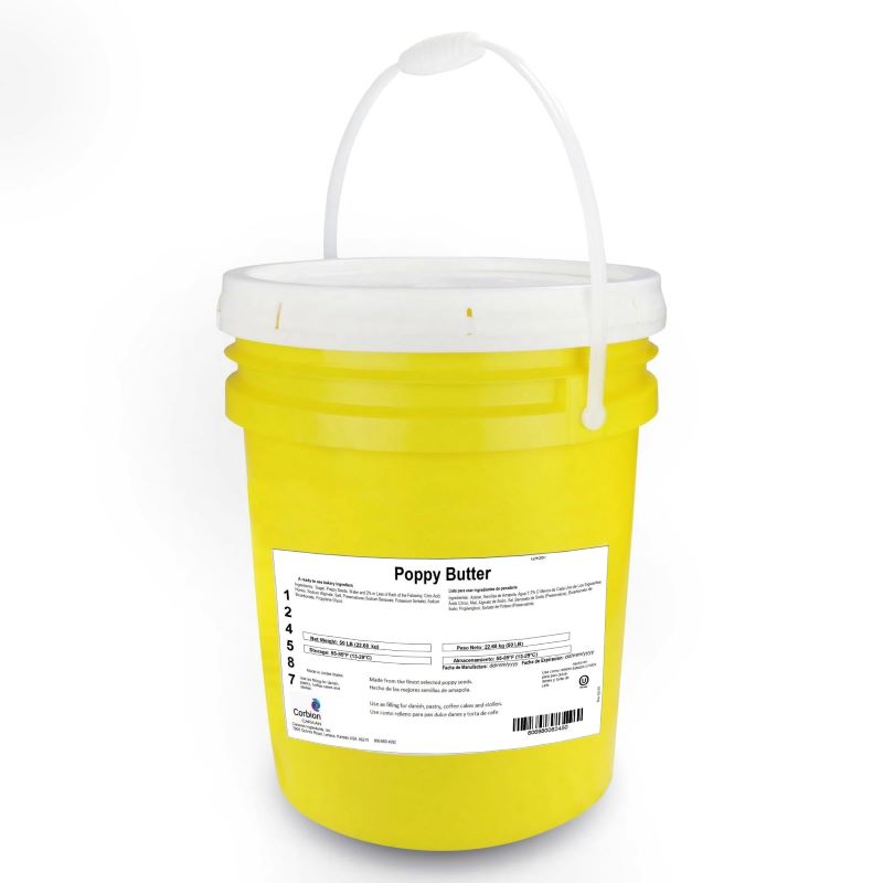 Caravan Poppy Butter  50 lbs (PICKUP ONLY) *special order item, lead time needed* - Papagino Foods Inc.