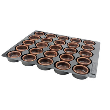 Choc Tart Shells Small Round 125 pcs  (PICK-UP ONLY) - Papagino Foods Inc.