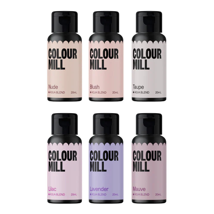 Colour Mill Aqua Blend Colouring 20ml Bridal Pack - Papagino Foods Inc. 
