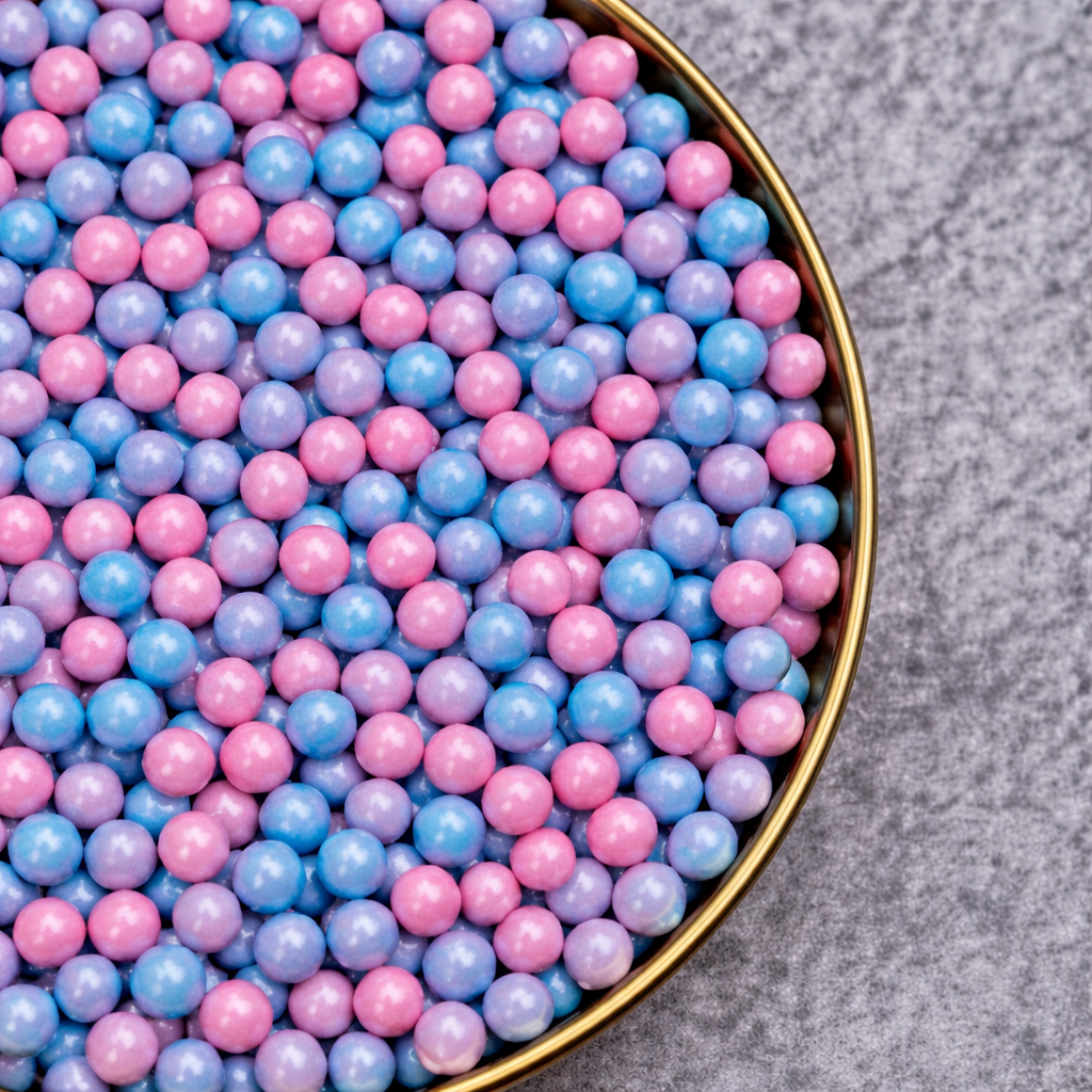 Cotton Candy Bliss 7mm 100g (3.5 oz) Sprinkles d'Art - Papagino Foods Inc. 