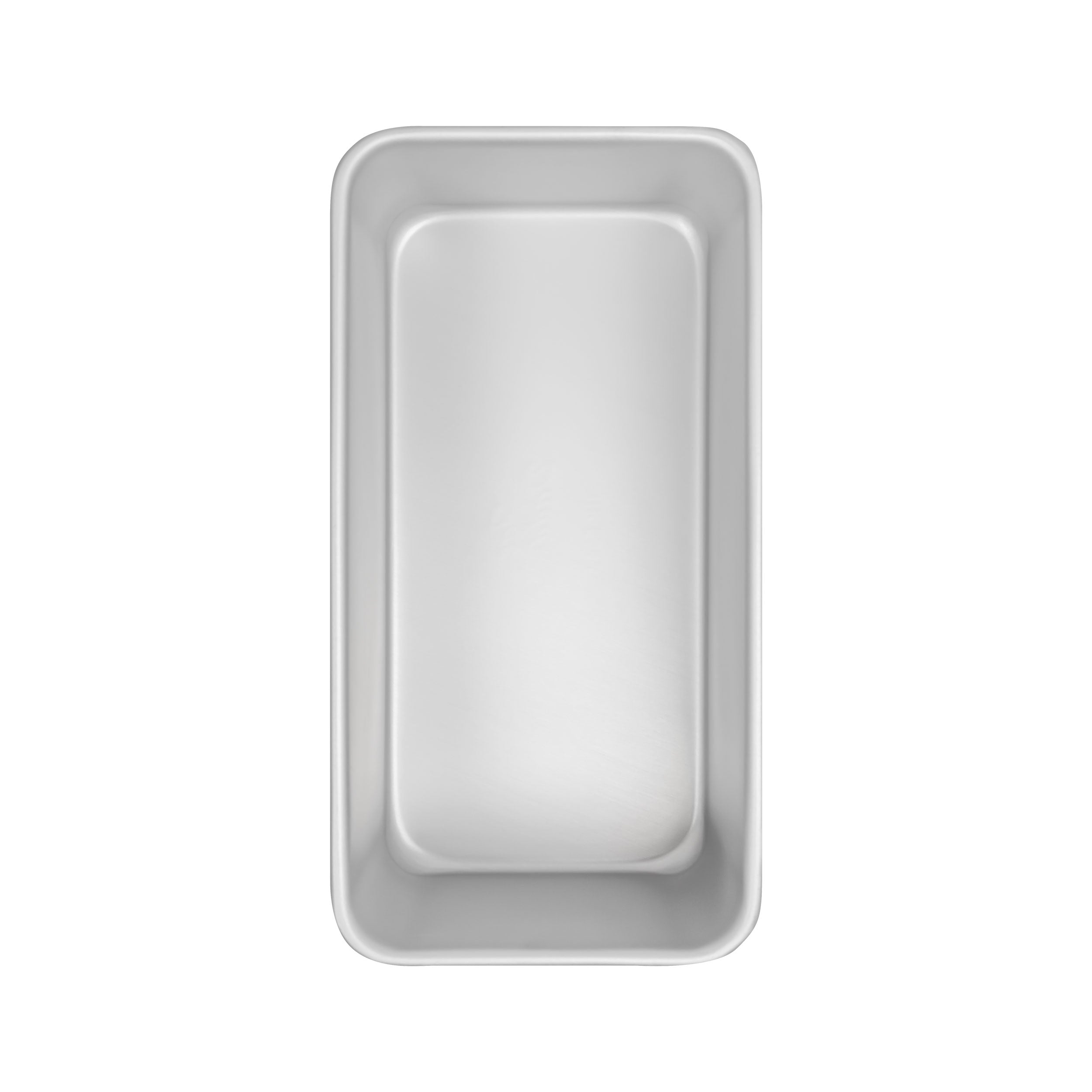 Fat Daddio Anodized Aluminum, Bread Pan Oblong, 7 3/4 in x 3 3/4 in x2 3/4 in (BP-5642) - Papagino Foods Inc.