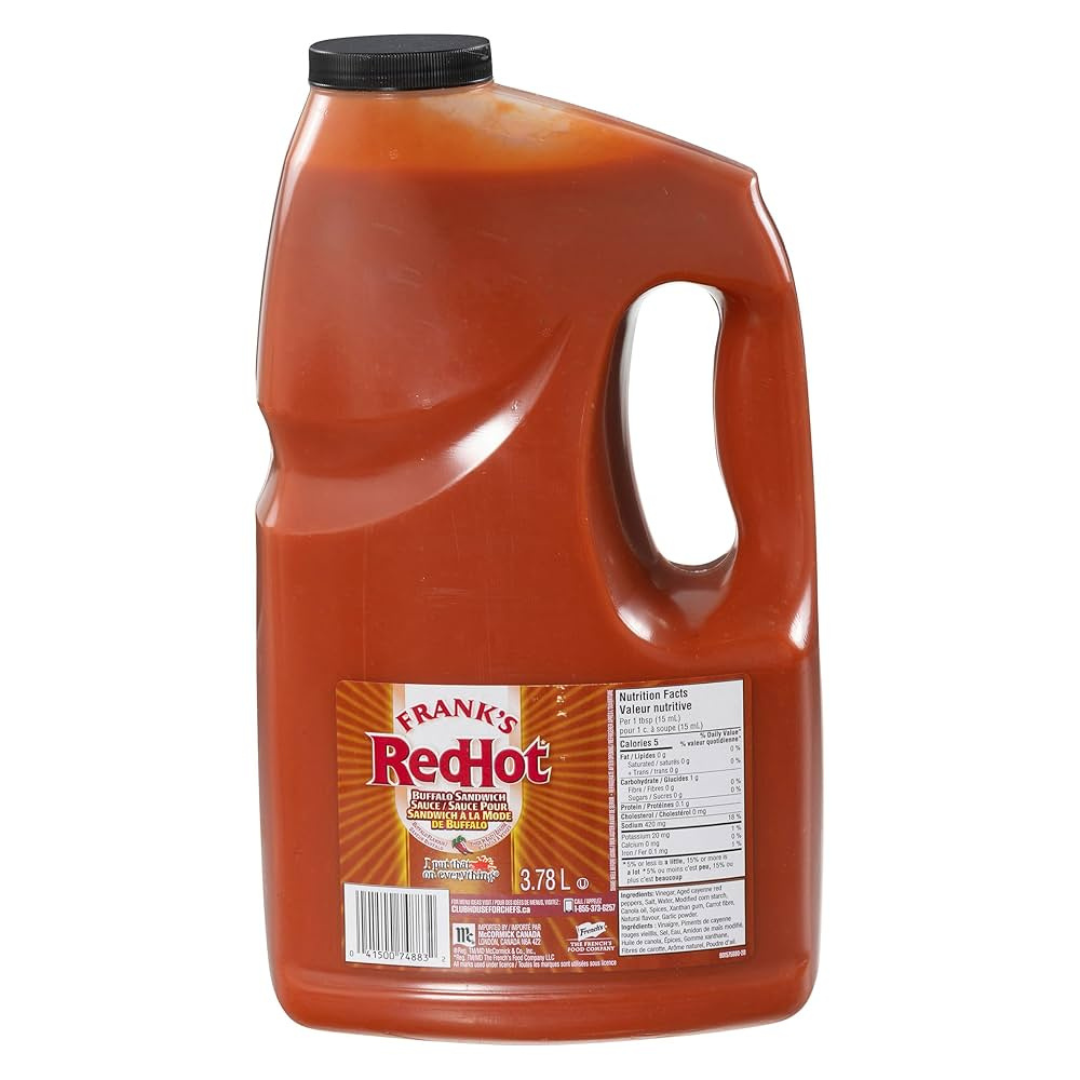 Frank's - Red Hot Buffalo Sandwich Sauce 3.78 L - Papagino Foods Inc. 
