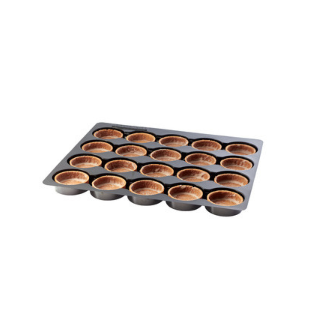 Graham Cracker Tart Shells Medium Round 2.2 " 100 pcs La Rose Noire (PICK-UP ONLY) - Papagino Foods Inc.