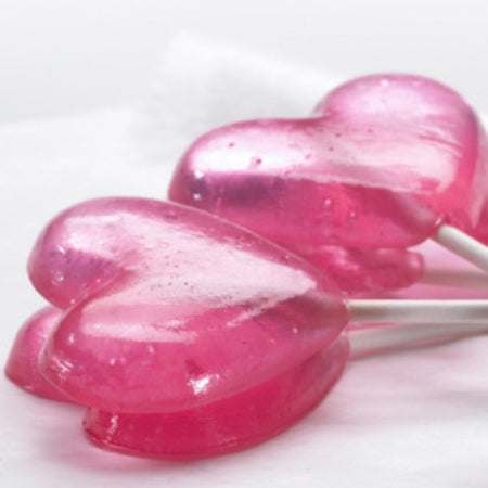Hearts Lollipop Sheet Mold - Chocolate & Candy  #5566-0000 - Papagino Foods Inc.