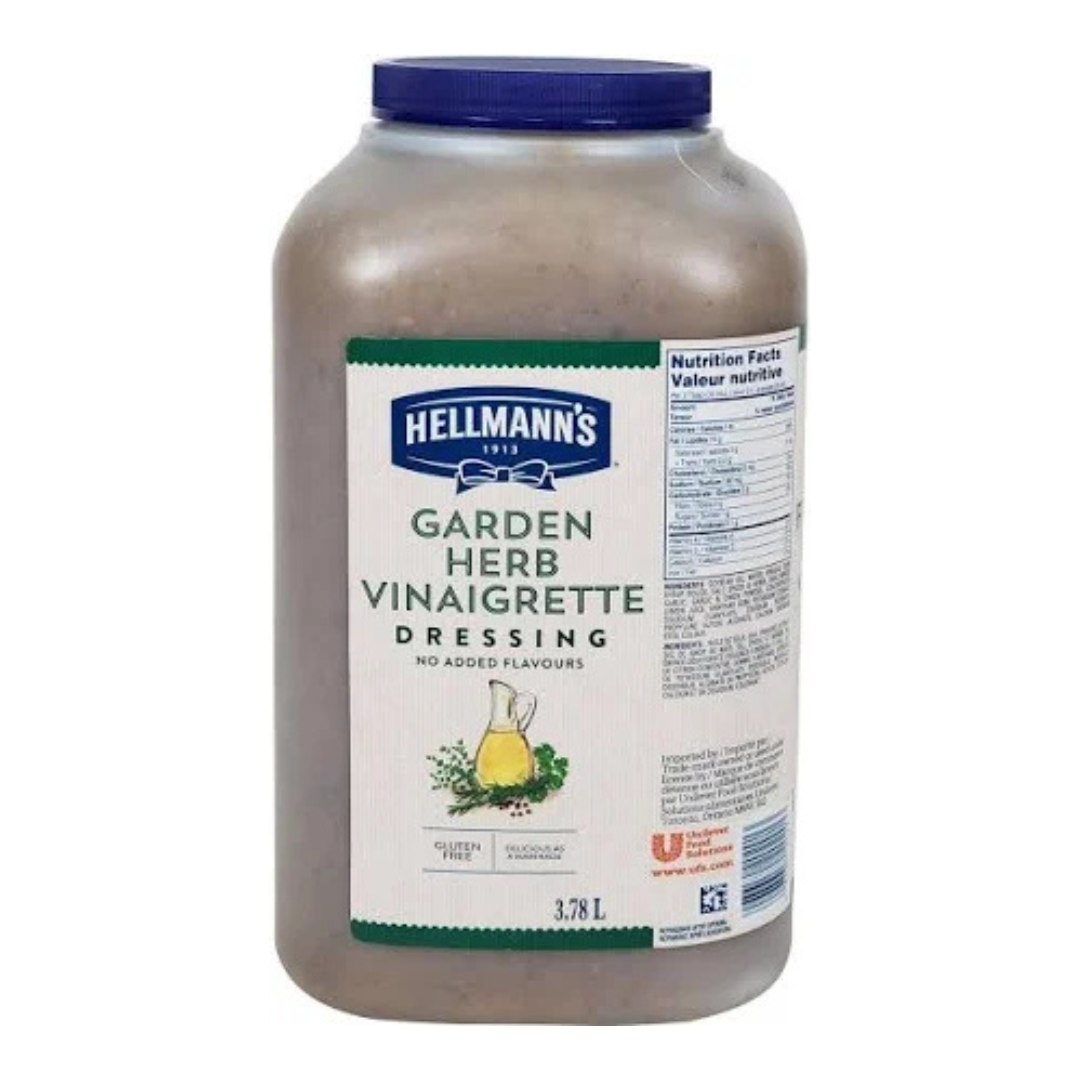 Hellmann's - Garden Herb Vinaigrette Dressing 3.78 L - Papagino Foods Inc. 