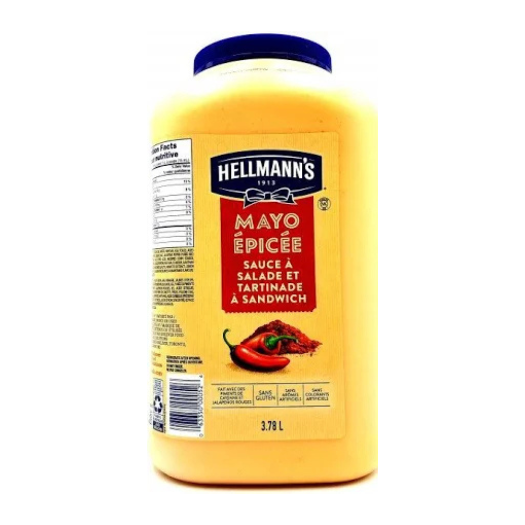 Hellmann's - Spicy Mayonnaise 3.78 L - Papagino Foods Inc. 