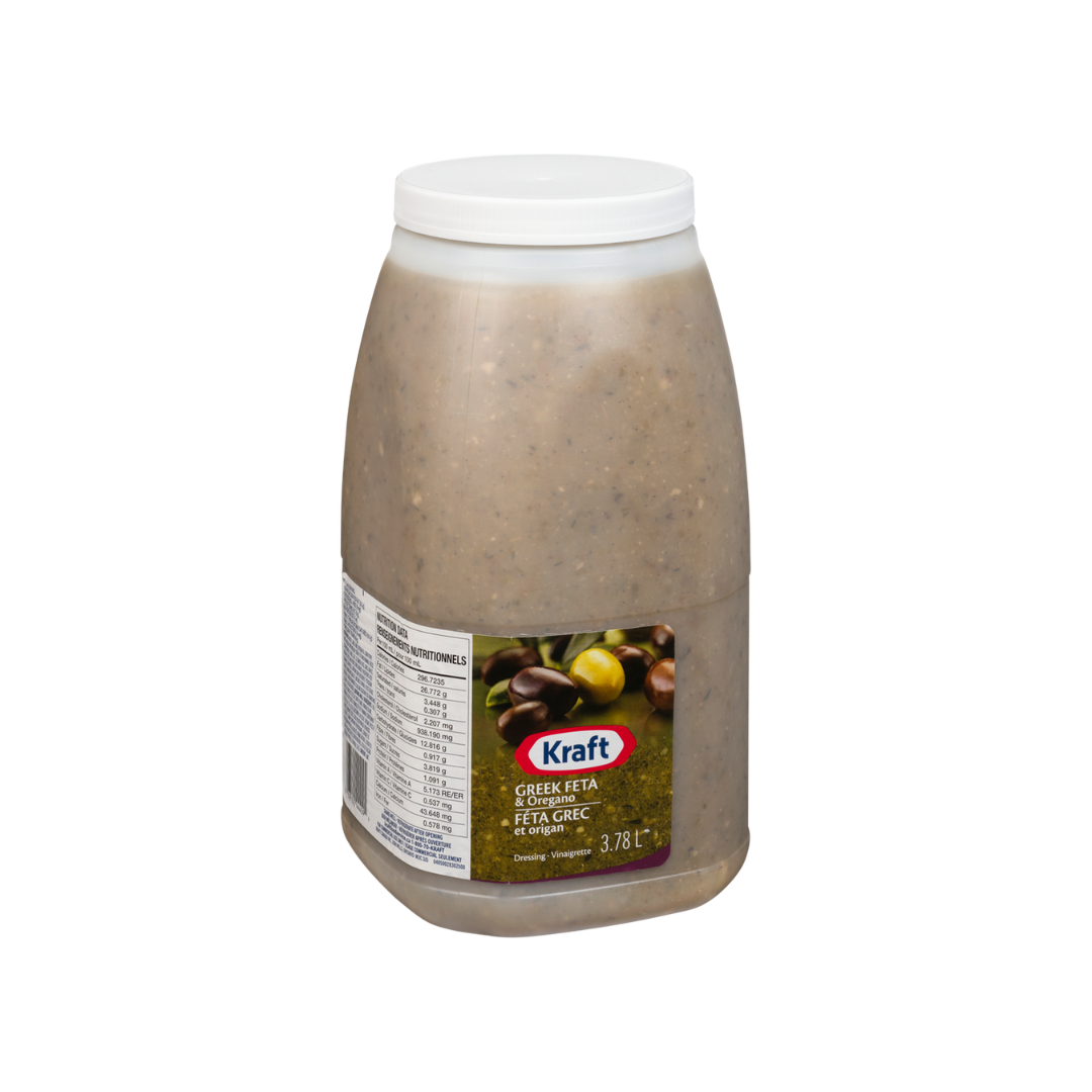 Kraft - Greek Feta & Oregano Dressing 3.78 L - Papagino Foods Inc. 