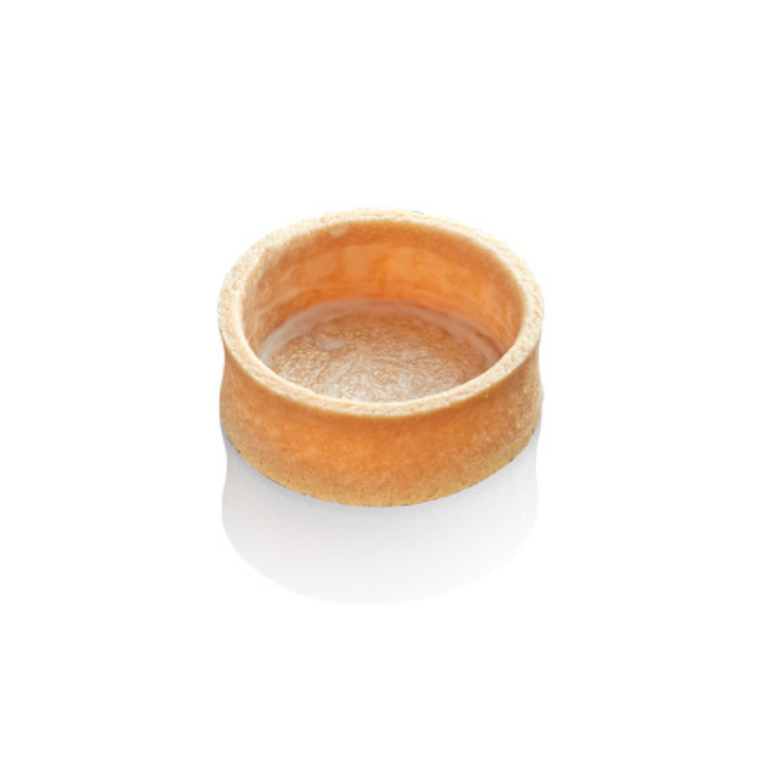 Vanilla Tart Shells Small Round 48mm 125 pc La Rose Noire (PICK-UP ONLY) - Papagino Foods Inc.