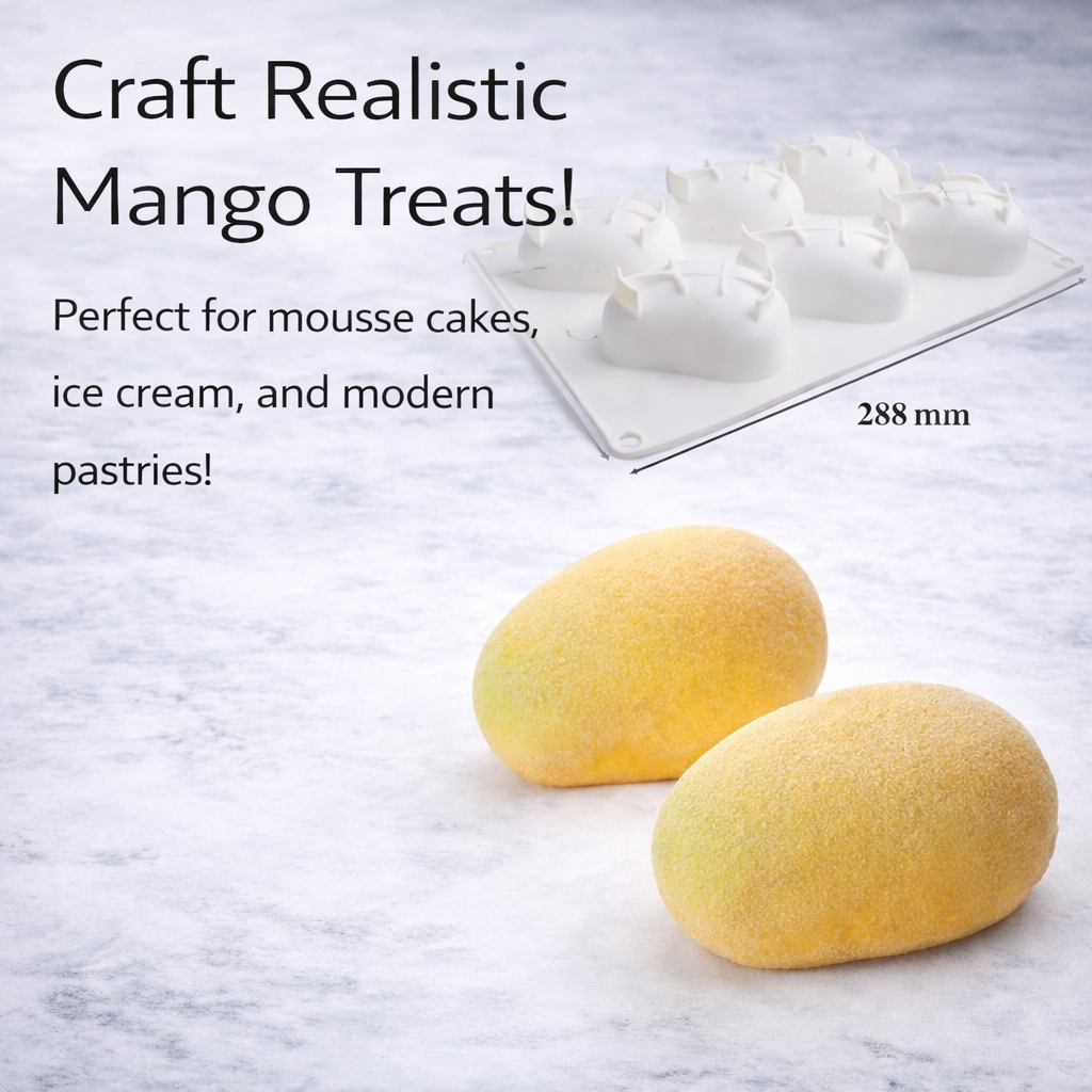 Mango Mold (6 Cavities) - Papagino Foods Inc. 