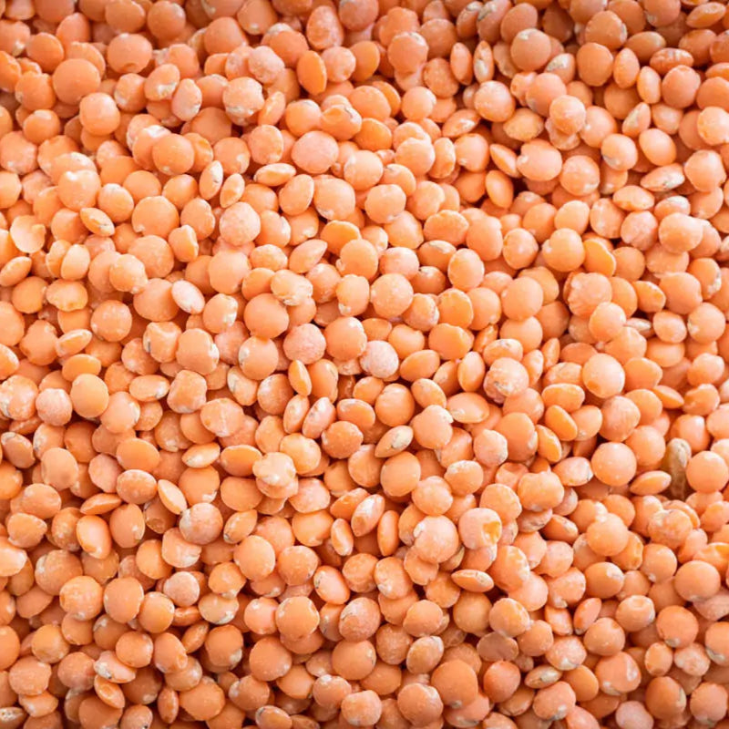 Red Slit Lentils 5 kg - Papagino Foods Inc. 