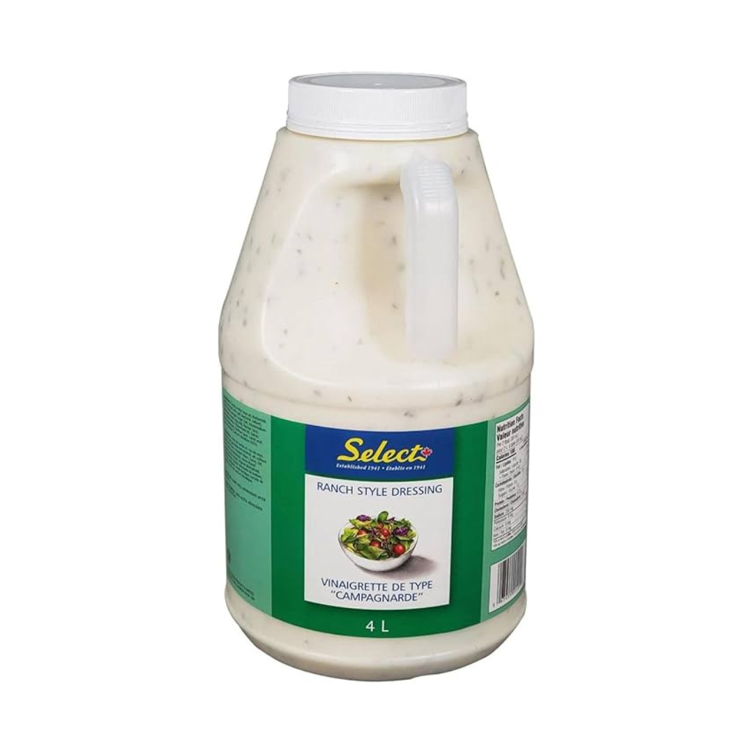 Select - Ranch Style Dressing 4 L - Papagino Foods Inc. 