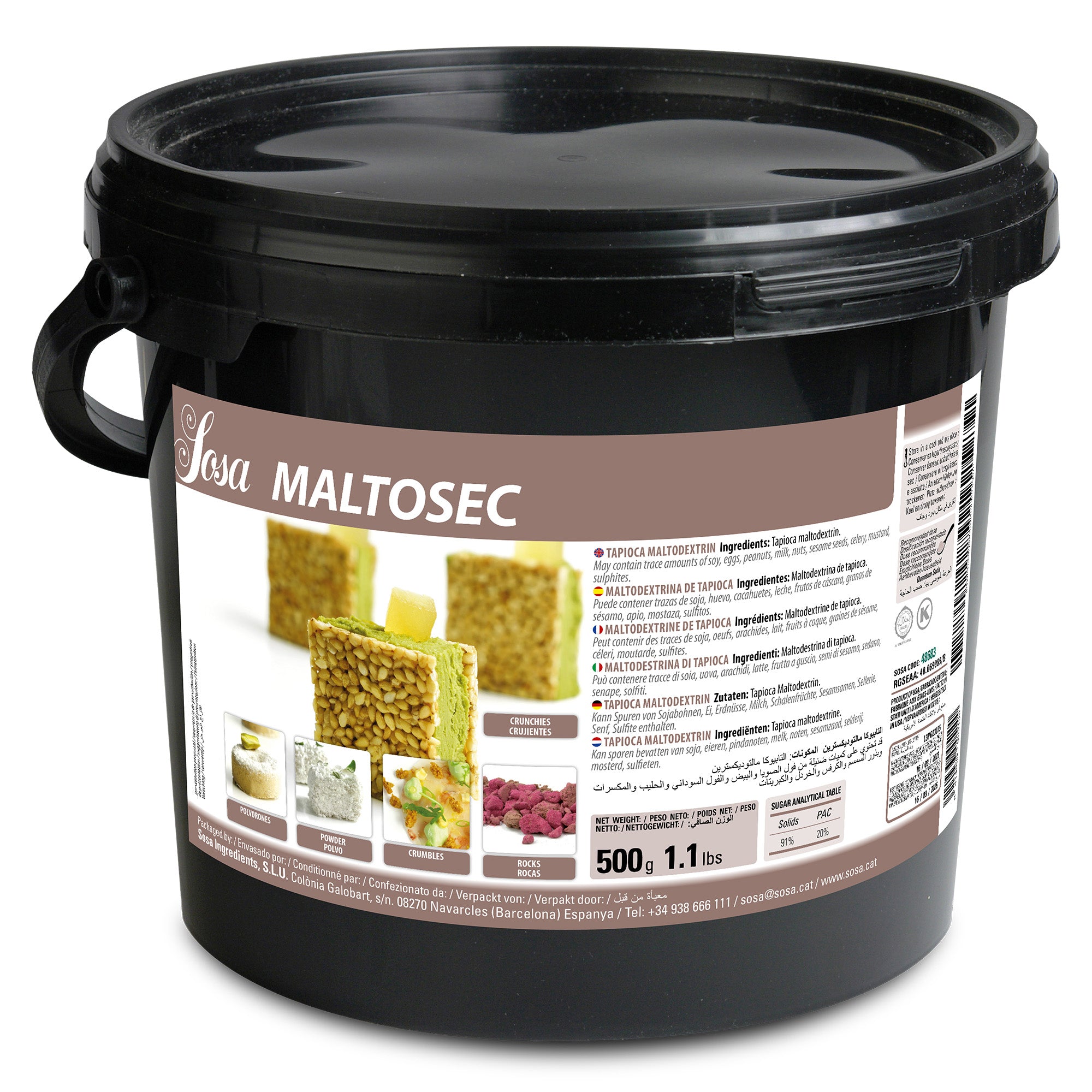 Sosa Maltsosec (500g) - Papagino Foods Inc. 